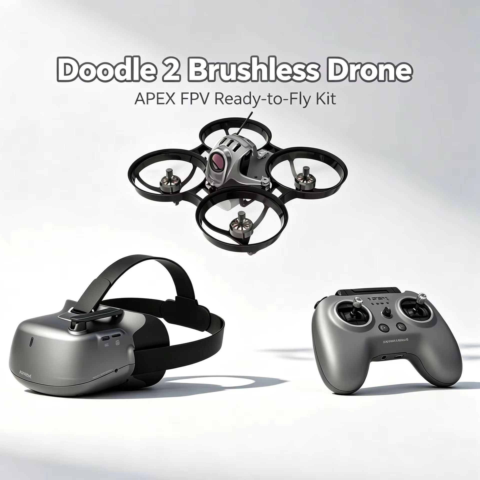 Fpv Drone Goggles - Kit APEX Corvin Raven II FPV