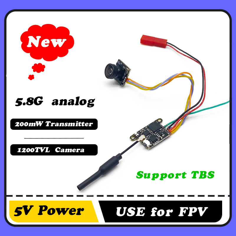 Fpv Drone Vtx - SLONWAKE 5.8G 1200TVL FPV caméra VTX