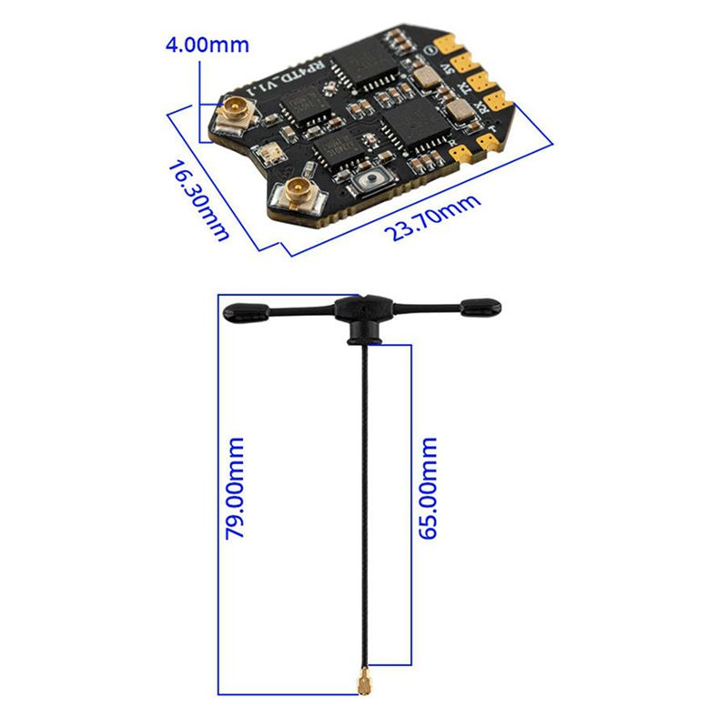 Excellent-6X RP4TD ELRS 2.4G R - Fpv Drone Antenna avis et prix