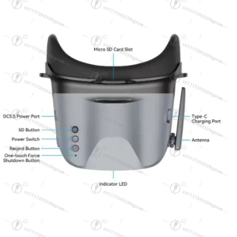Lunettes FPV analogiques BETAF - Fpv Drone Goggles avis et prix
